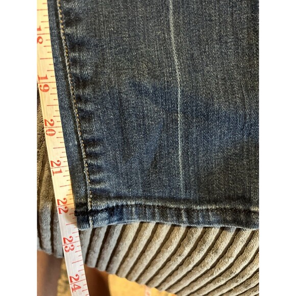 Seven 7 For All Mankind Roxanne Girls Dark Wash Jeans Size 7 - Picture 7 of 9
